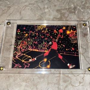 Michael Jordan Jumpman Promo Card 1990s